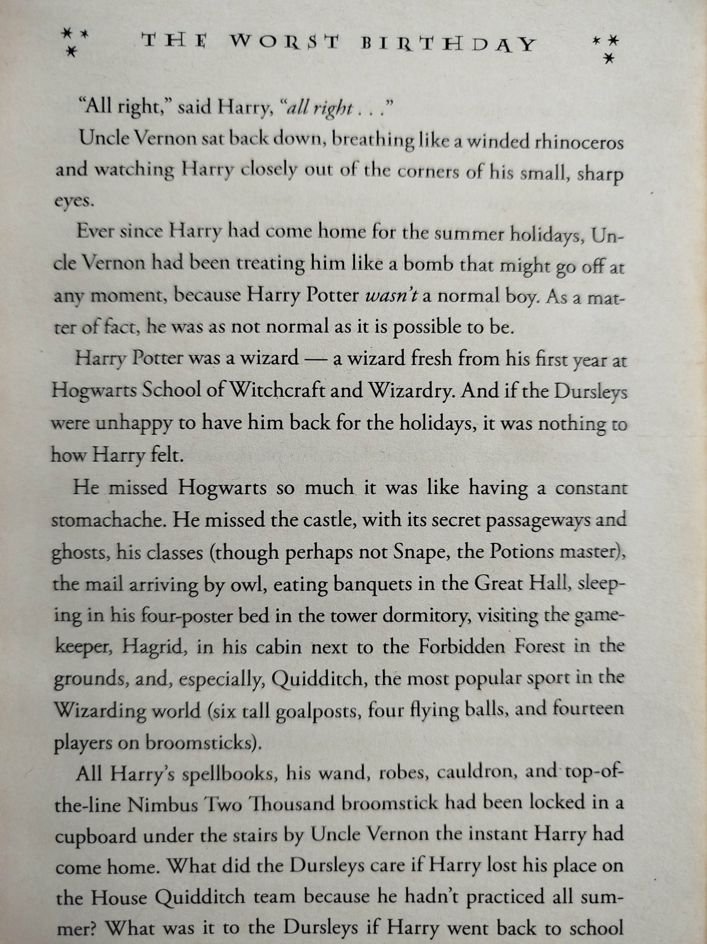 Harry potter and the chamber of secrets by J.k Rowling