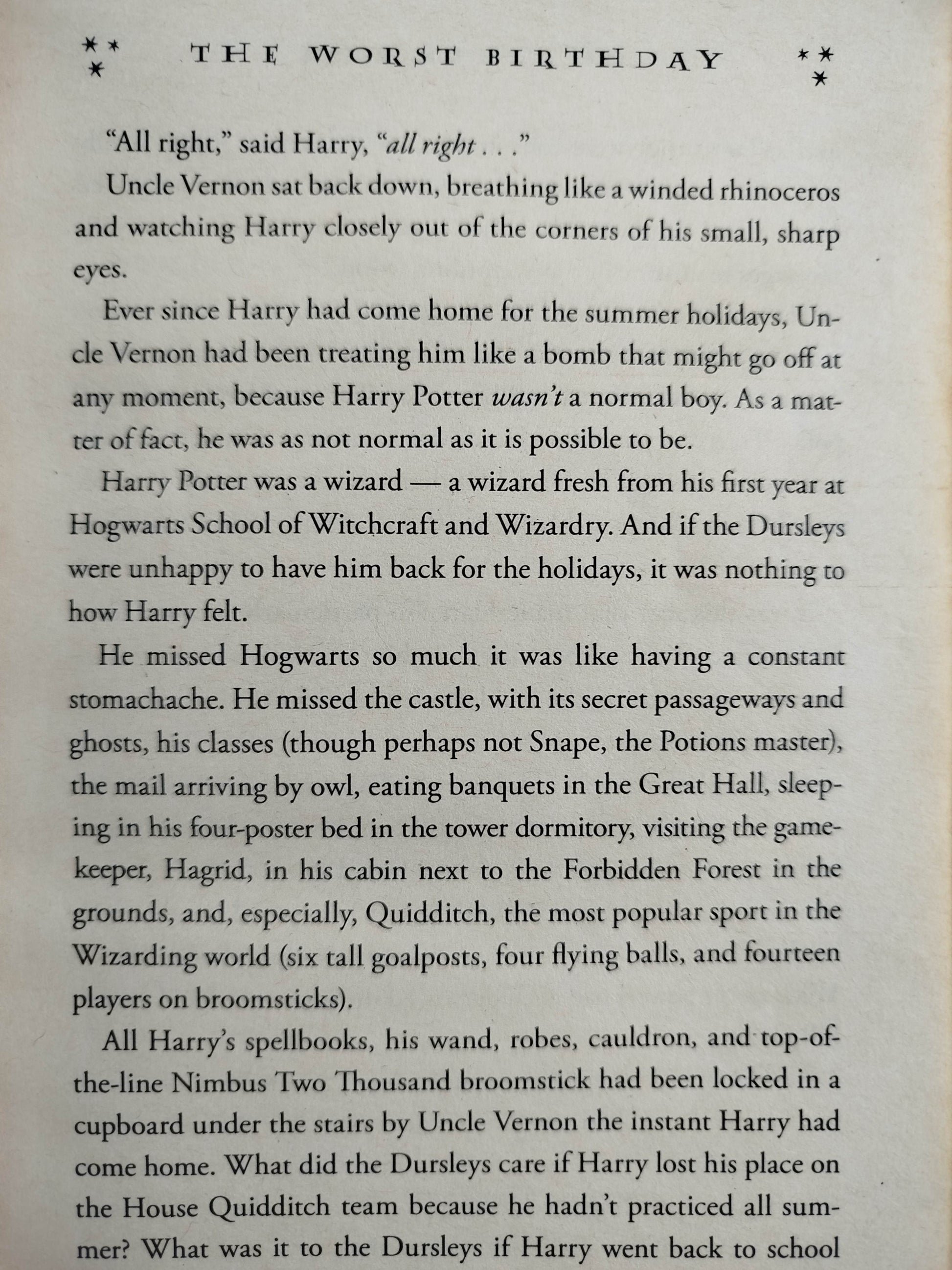 Harry potter and the chamber of secrets by J.k Rowling