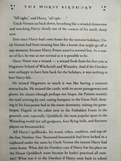 Harry potter and the chamber of secrets by J.k Rowling