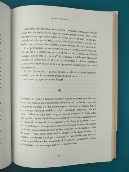 Prometeo el fuego insumiso
