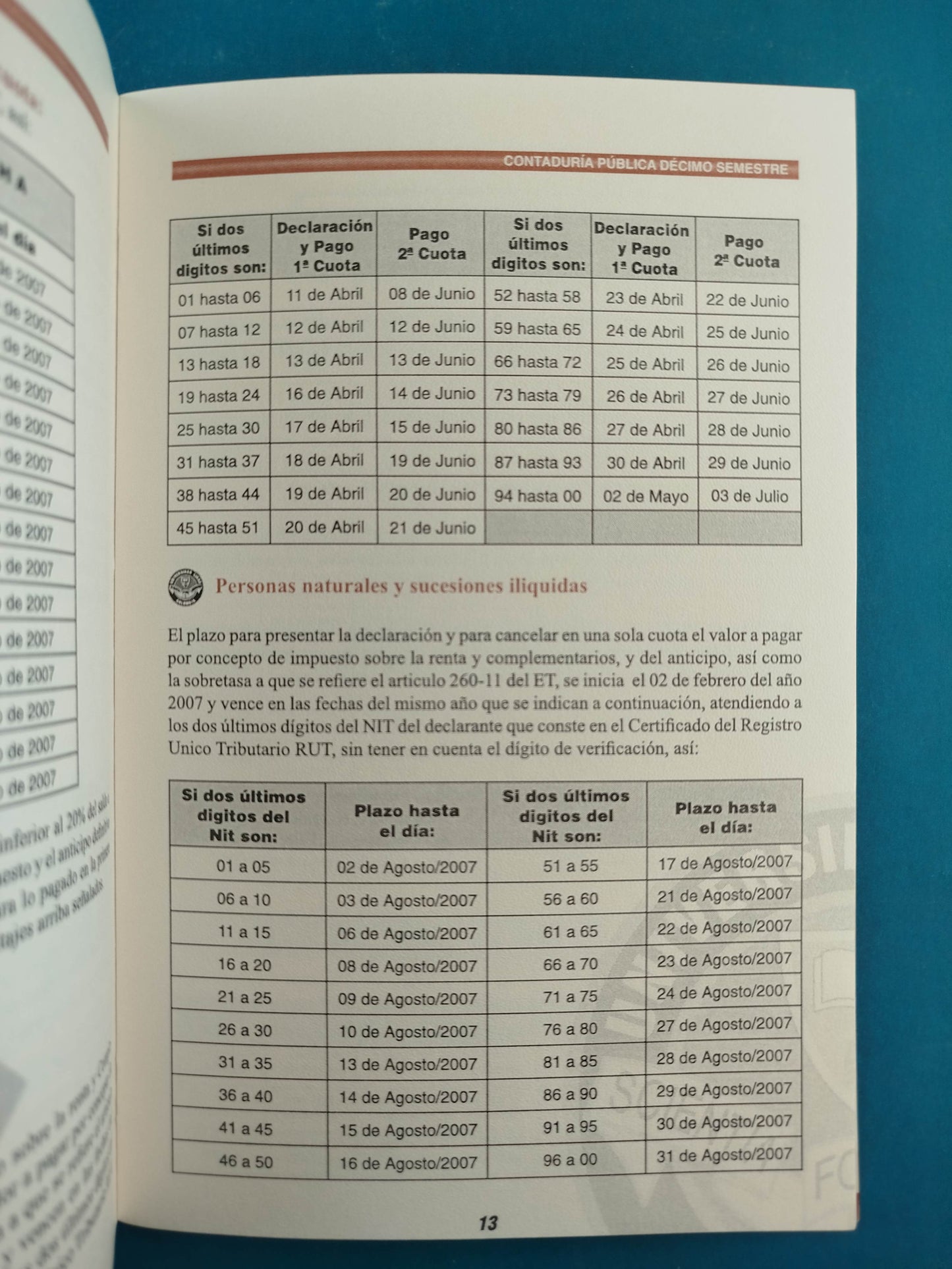 Guía de ética profesional y agenda tributaria by Varios