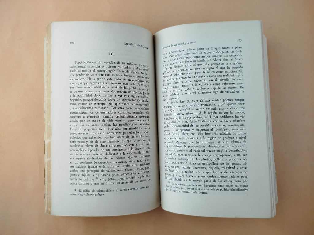 Ensayos de antropología social by Carmelo Lisón Tolosana