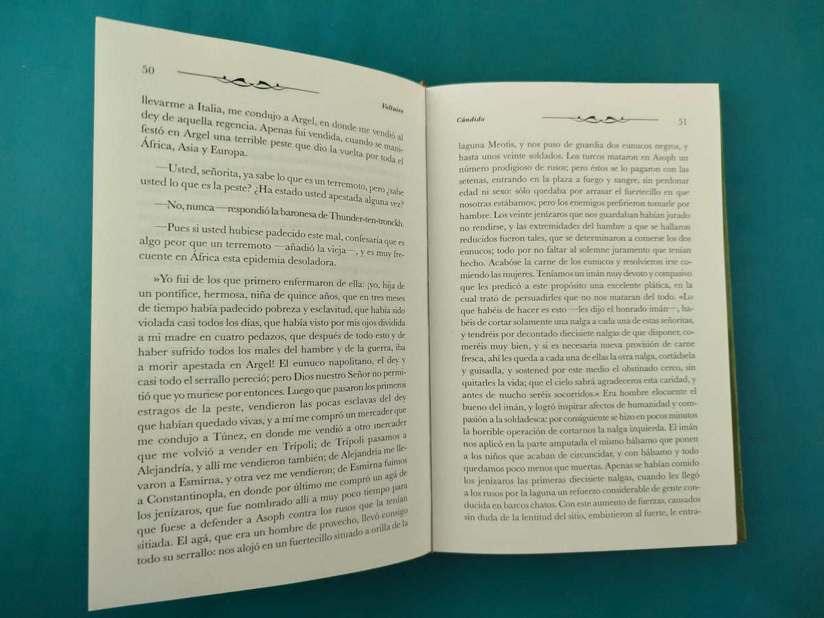 Cándido by Voltaire