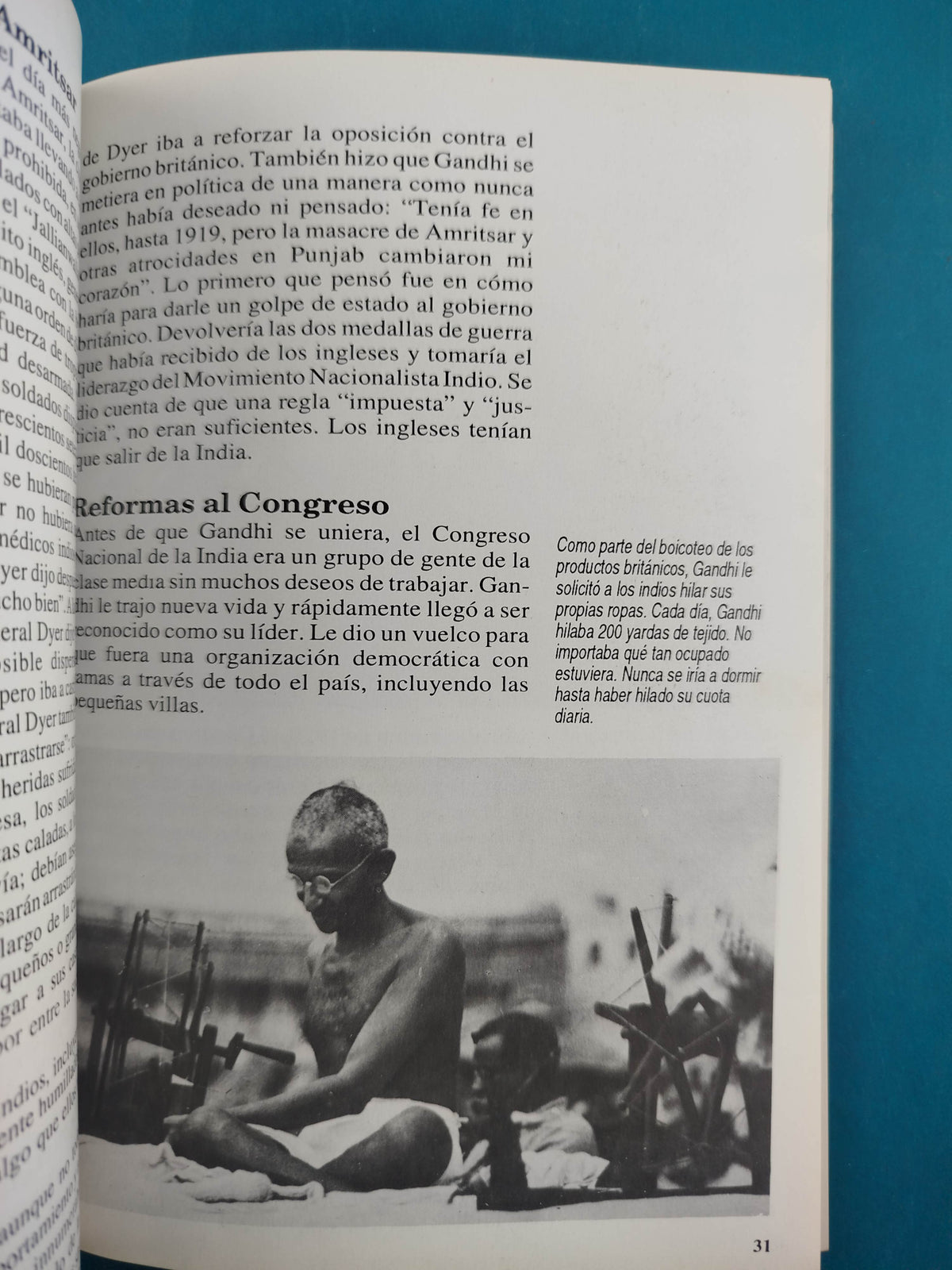 Genios de la Humanidad Mahatma Gandhi by Michael Nicholson