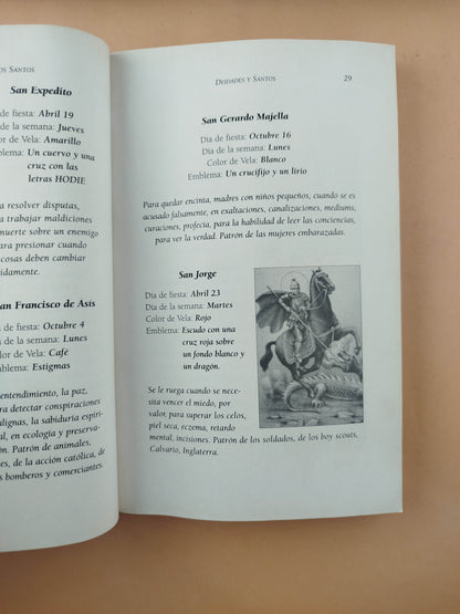 Poderes mágicos de los santos