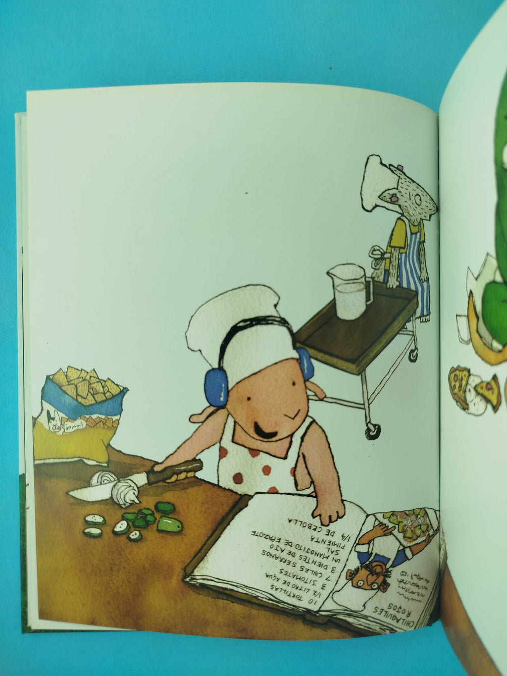 Plip & Charly en ¿Por qué no quieres comer? by Jonathan Farr