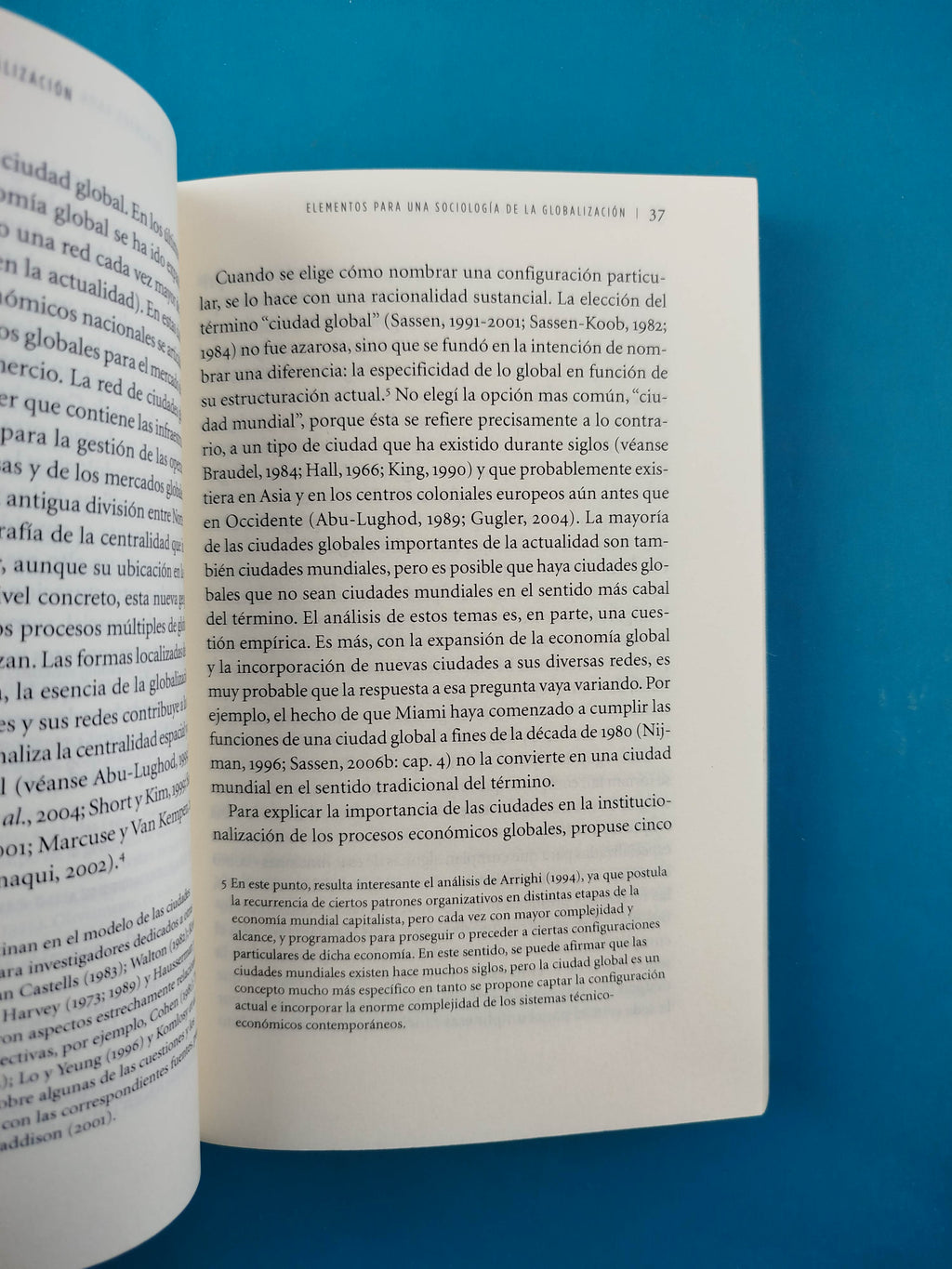 Una Sociología de la globalización by Saskia Sassen