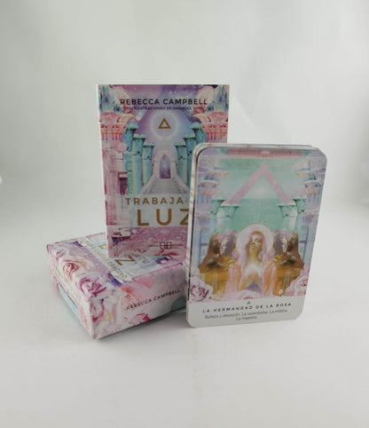 Trabaja Tu Luz libro y cartas Oráculo by Rebecca Campbell