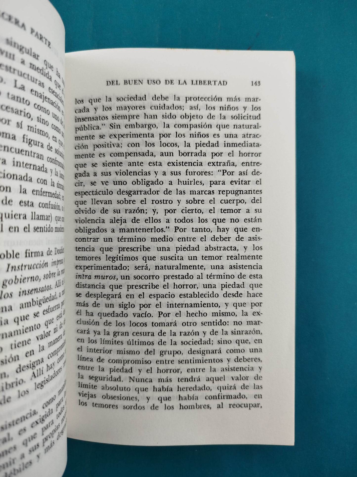 Historia de la locura en la época clásica 2 tomos