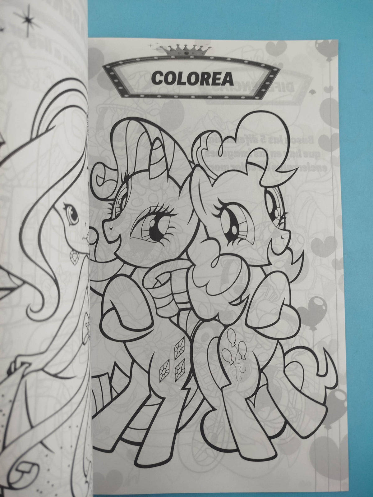 Libro para colorear de niñas by Sin Autor