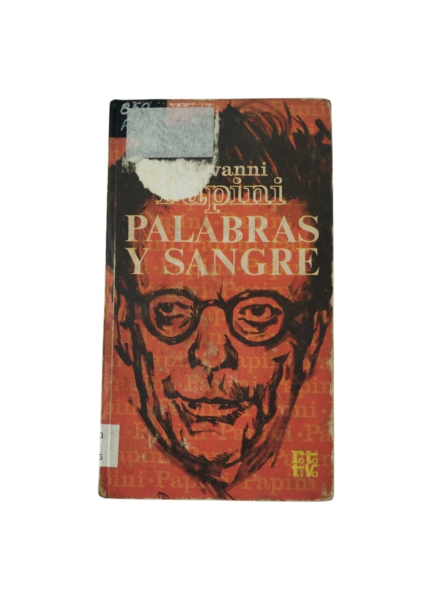 Palabras y sangre by giovanni papini