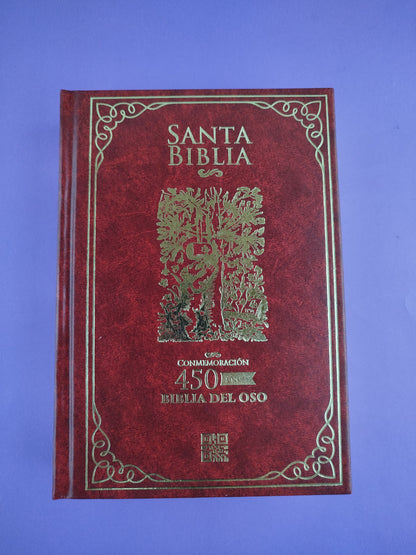 Santa biblia del oso conmemoración caja