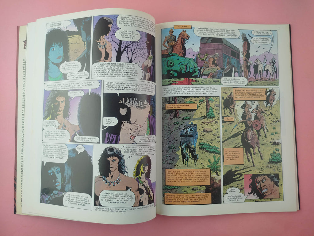 Conan el bárbaro La calavera de set by Doug Moench y Paul Gulacy