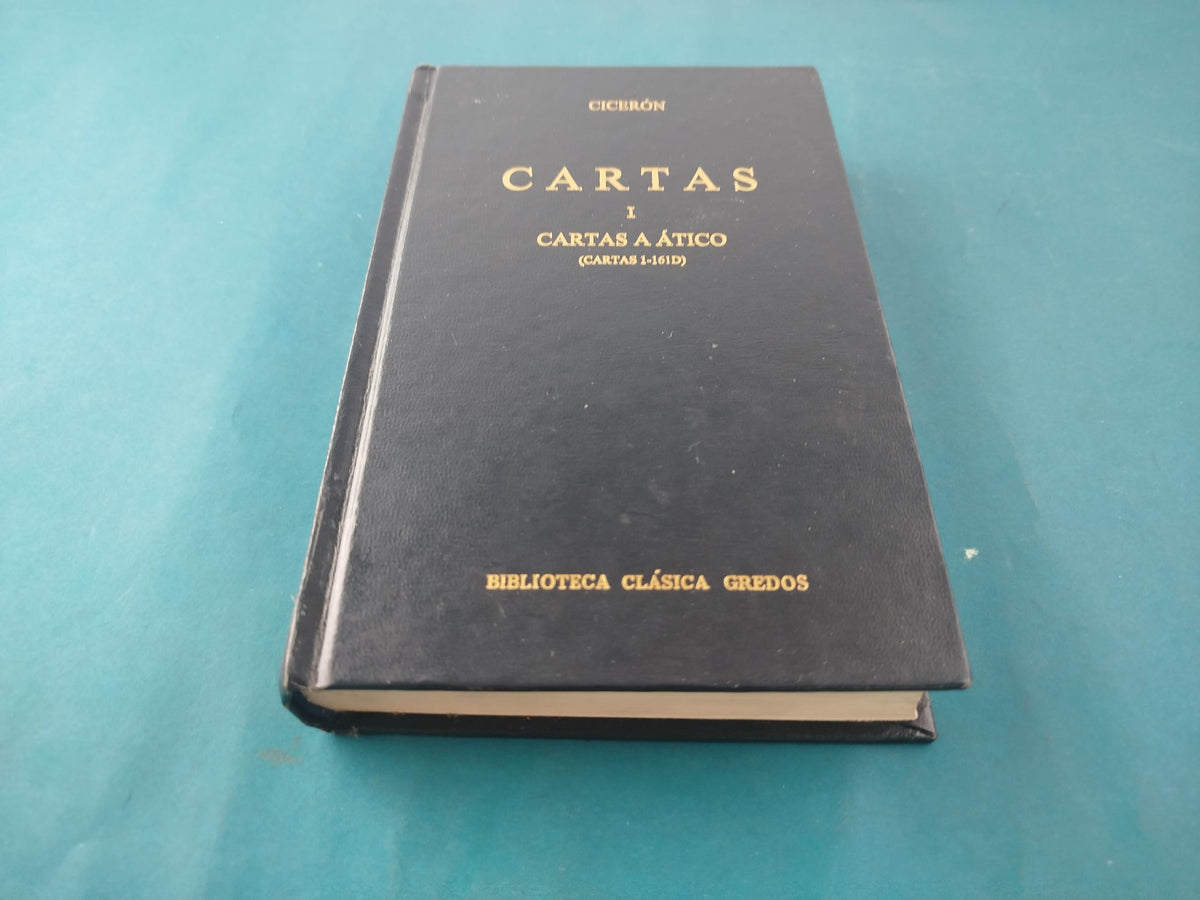 Cartas I cartas a ático by Cicerón