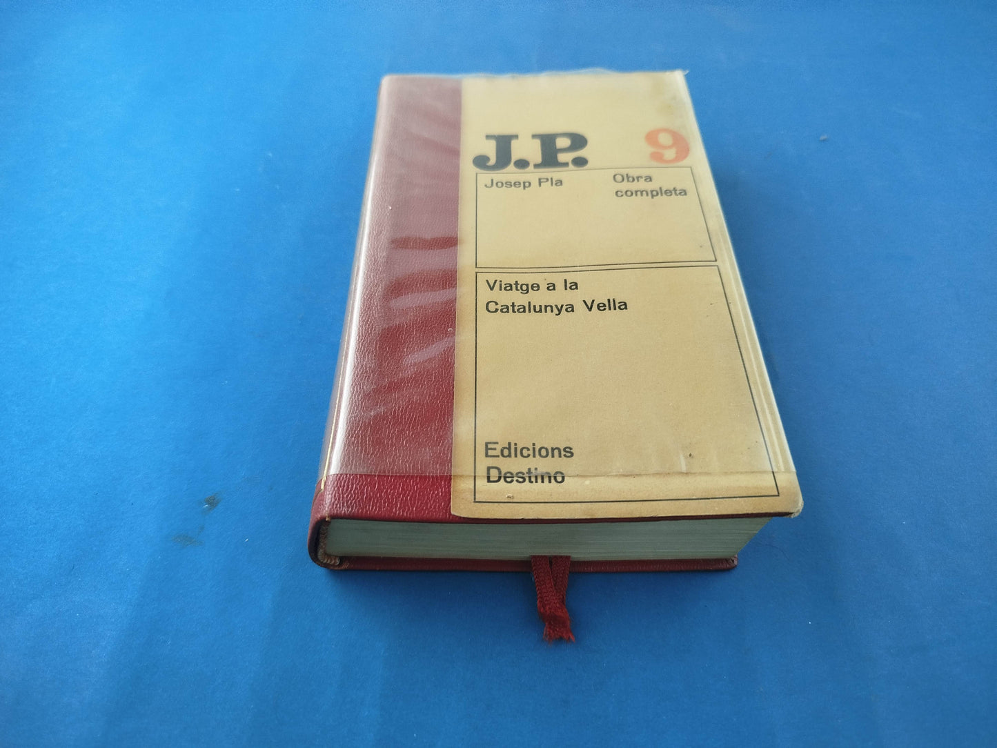 Obras de Josep Pla del tomo 2 al 10