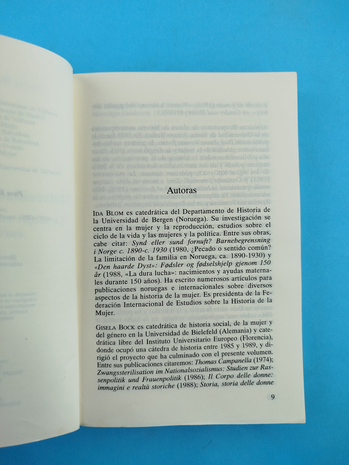 Maternidad y políticas de género by Gisela Bock y Pat Thane