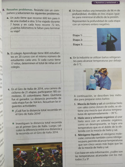 Ideas matemáticas 7 by varios