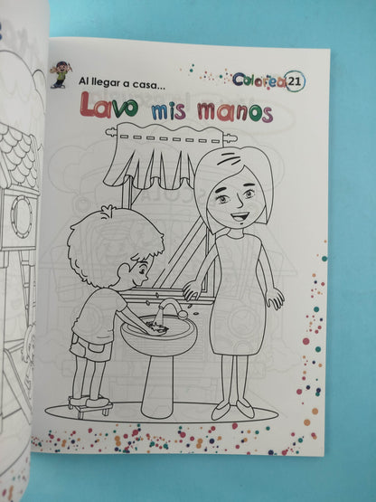 Cheito súper colorea by Mario Ignacio Galvis