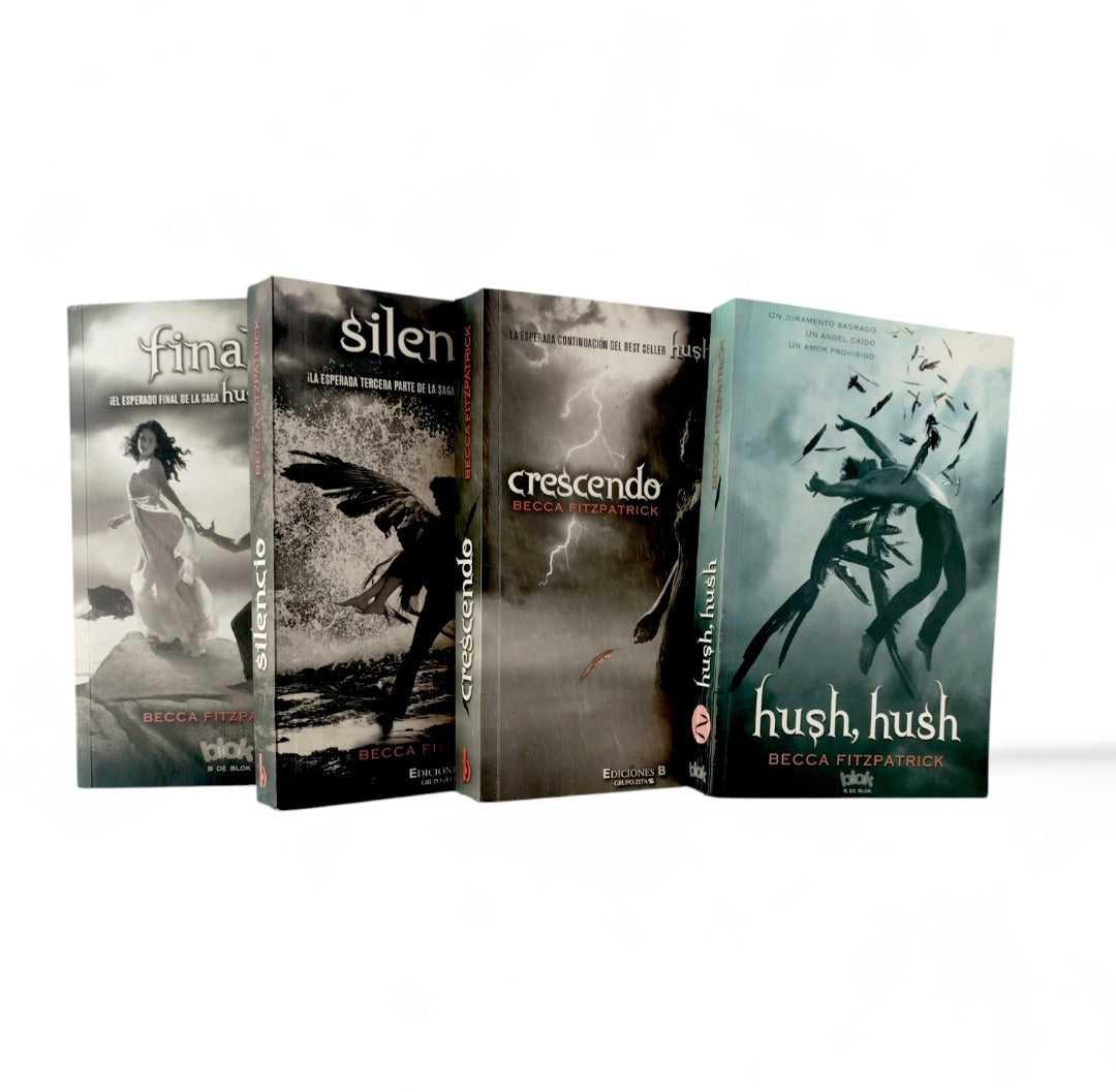 Saga Hush,Hush 4 Tomos by Becca Fitzpatrick