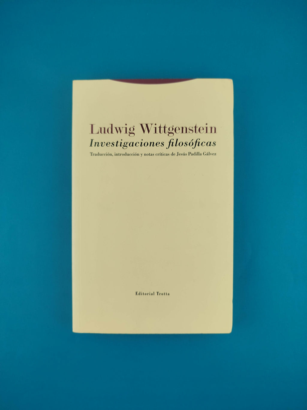 Investigaciones filosóficas by Ludwig Wittgenstein