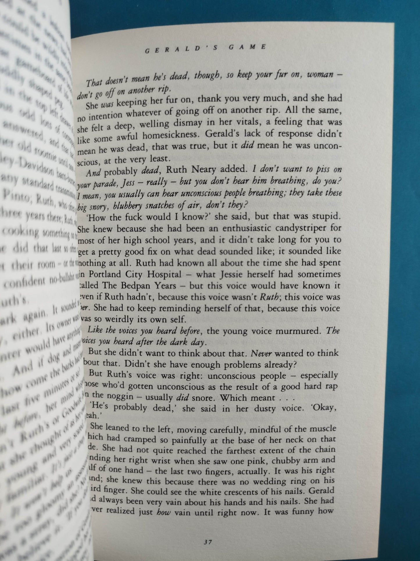 Gerald's Game by Stephen King