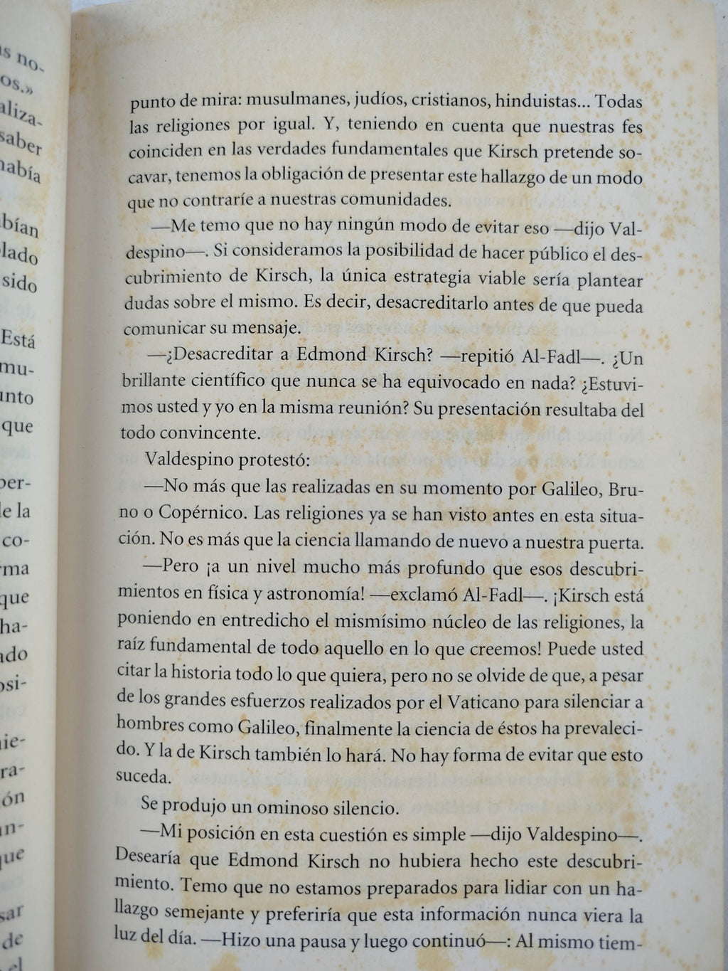 Origen Dan Brown by Dan Brown