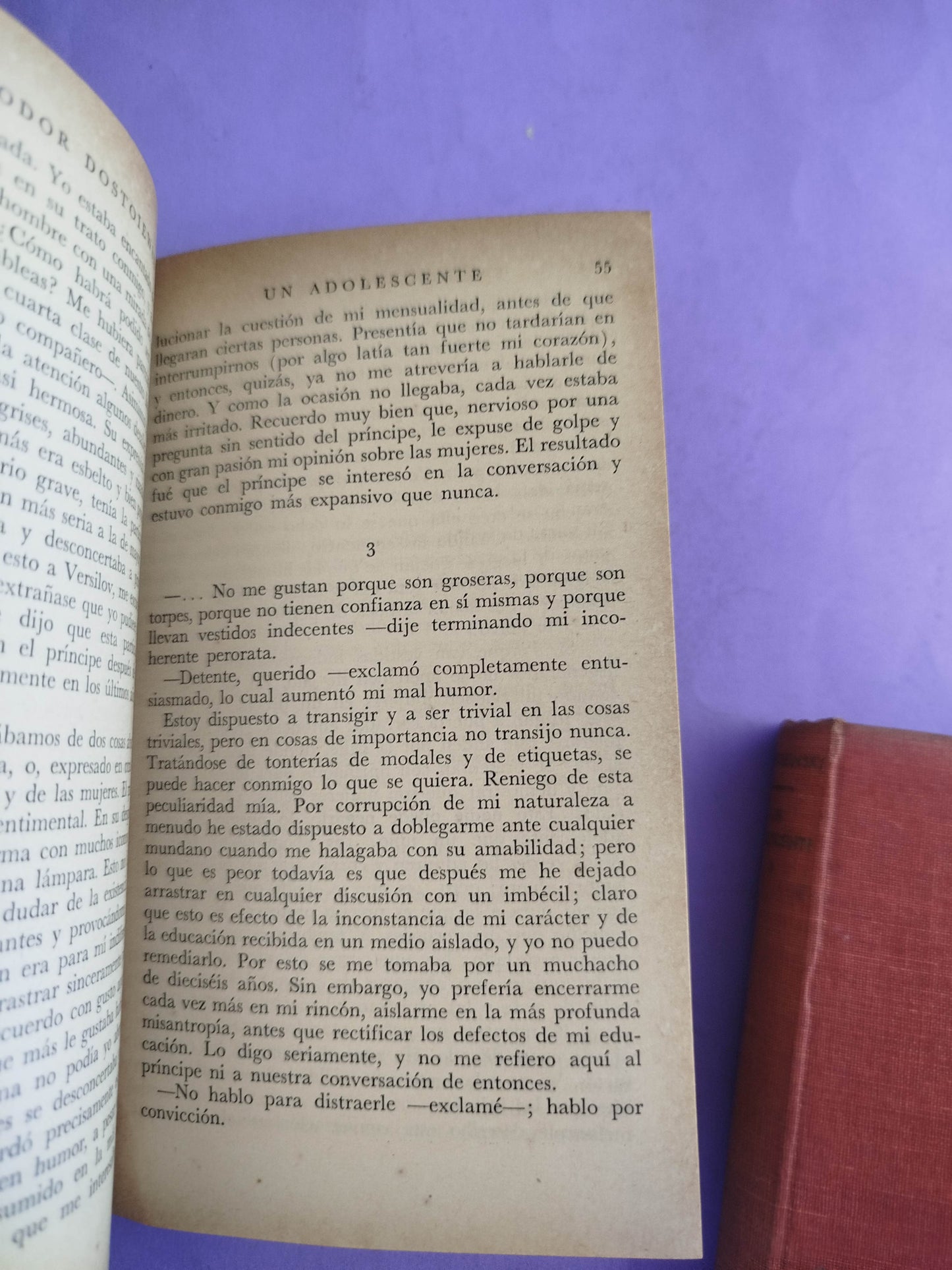 Obras completas un adolescente. Novela I y Novela II by Fyodor Dostoiewsky