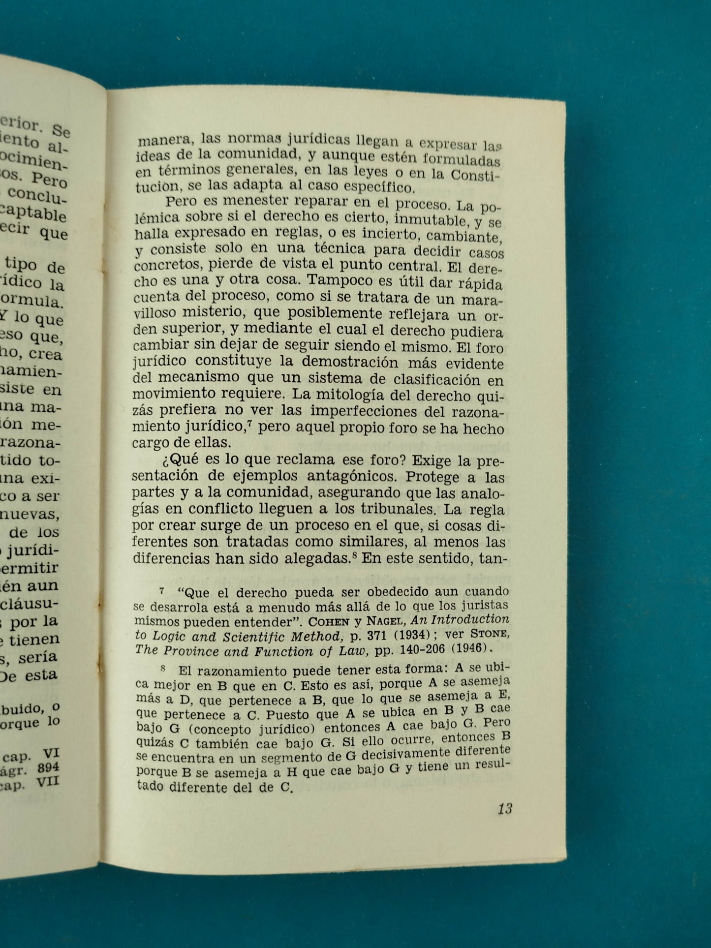 Introducción al razonamiento jurídico