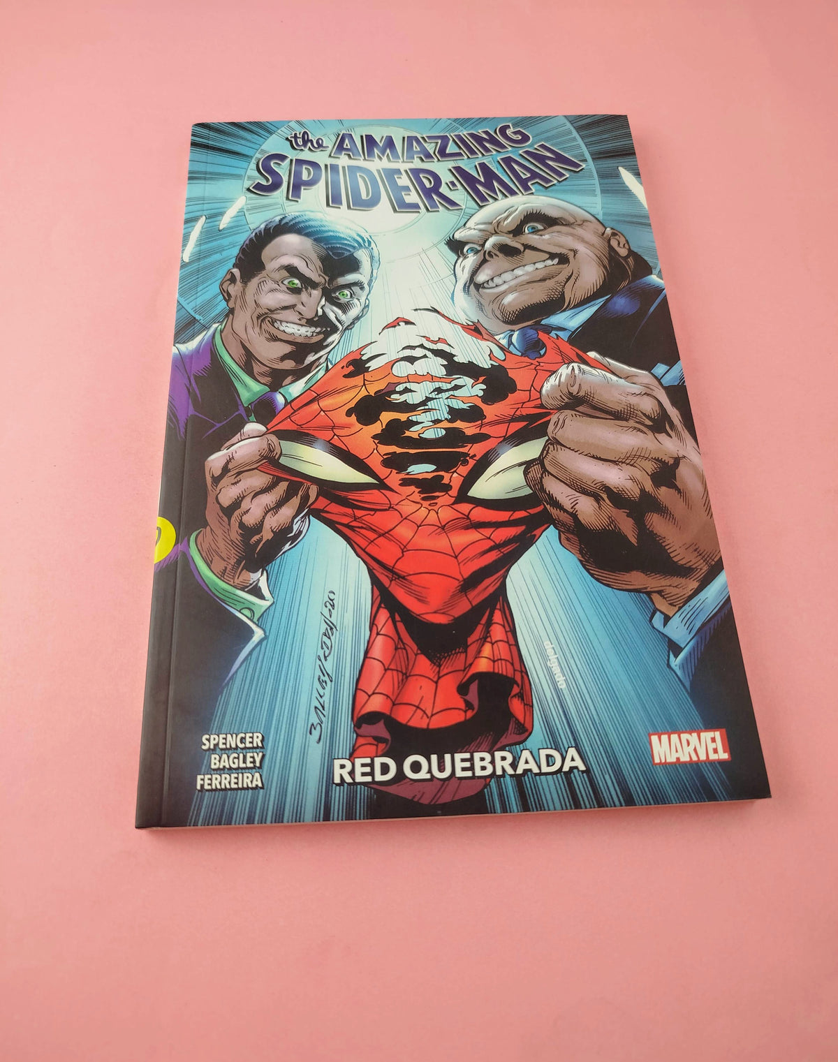 The amazing Spider man red quebrada #11 by Spencer Baglay Ferreira