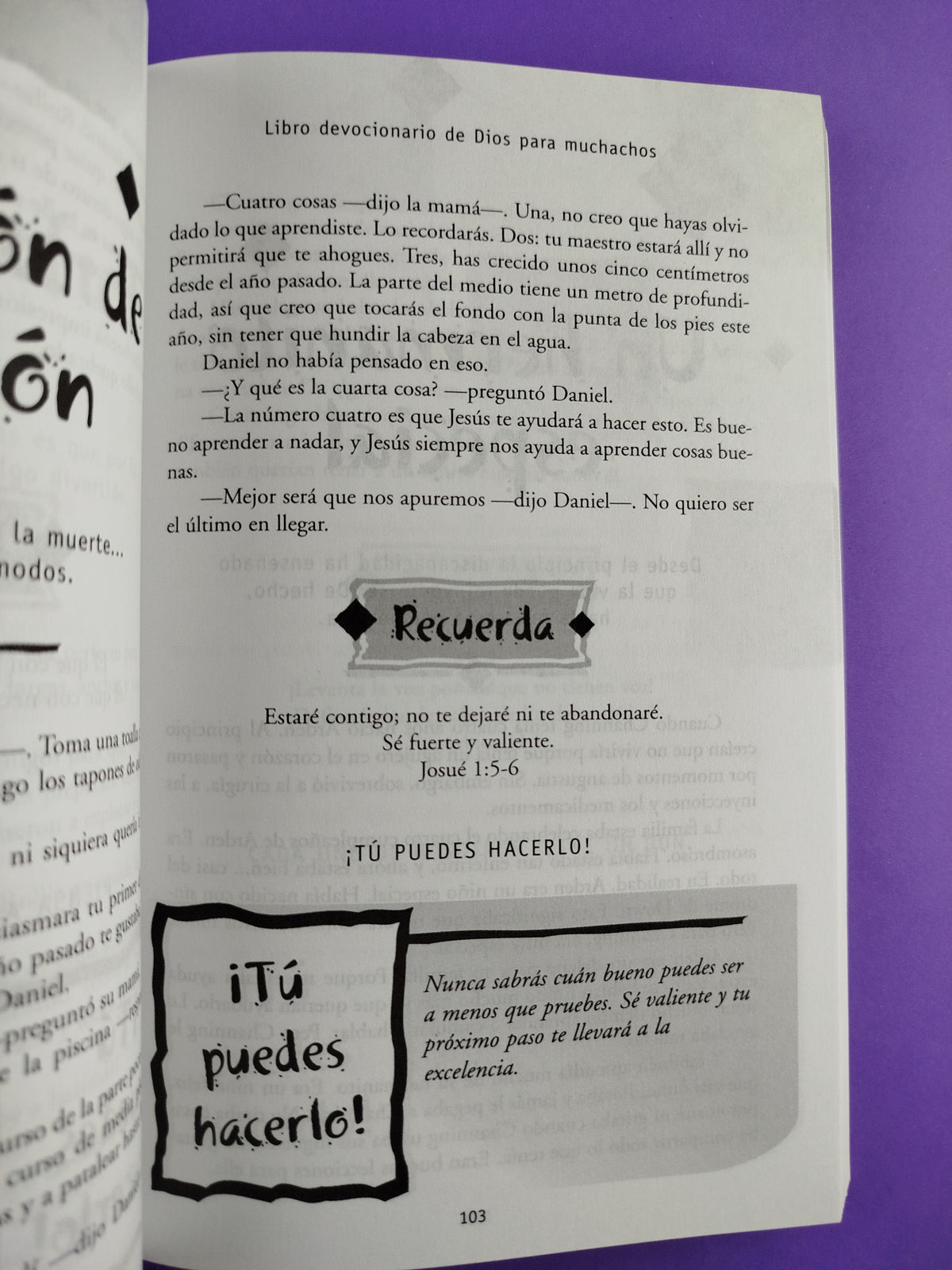 Libro devocionario de Dios para muchachos by Varios