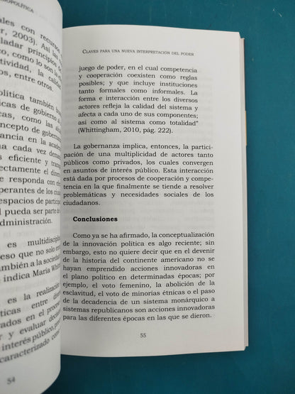 Claves Para Una Nueva Interpretacion Del Poder by Jaime Ernesto Gutiérrez