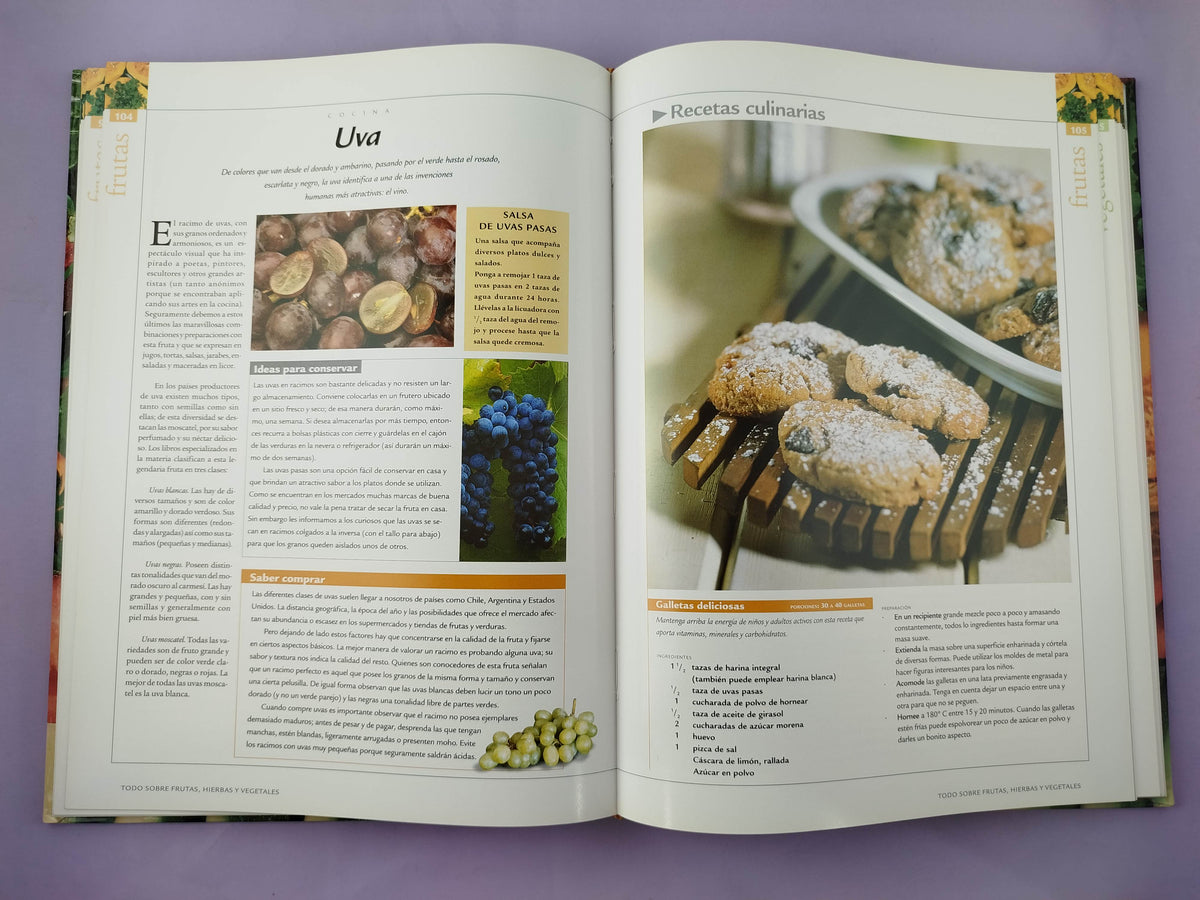 Todo sobre las frutas, hierbas y vegetales Tomo 2 by Adelaida rua