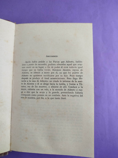 Dramas y tragedias. by Euripides