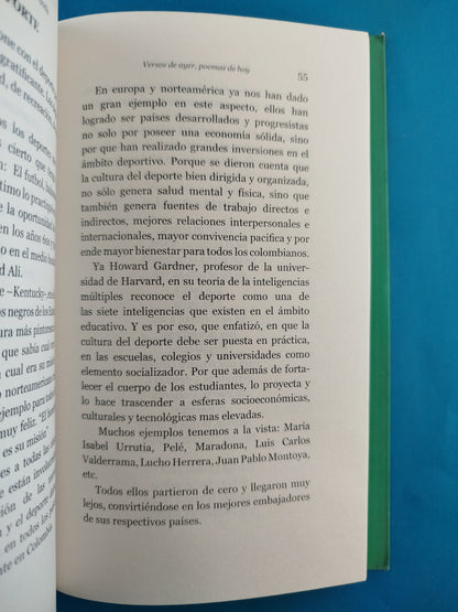 Versos de Ayer Poemas de Hoy