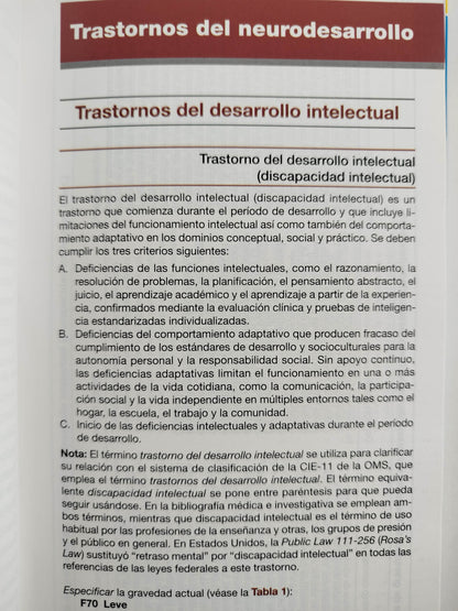 Guía de consulta de los criterios diagnósticos del DSM-5-TR by varios