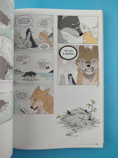 El Lobo y el Cachorro by Ma Wei
