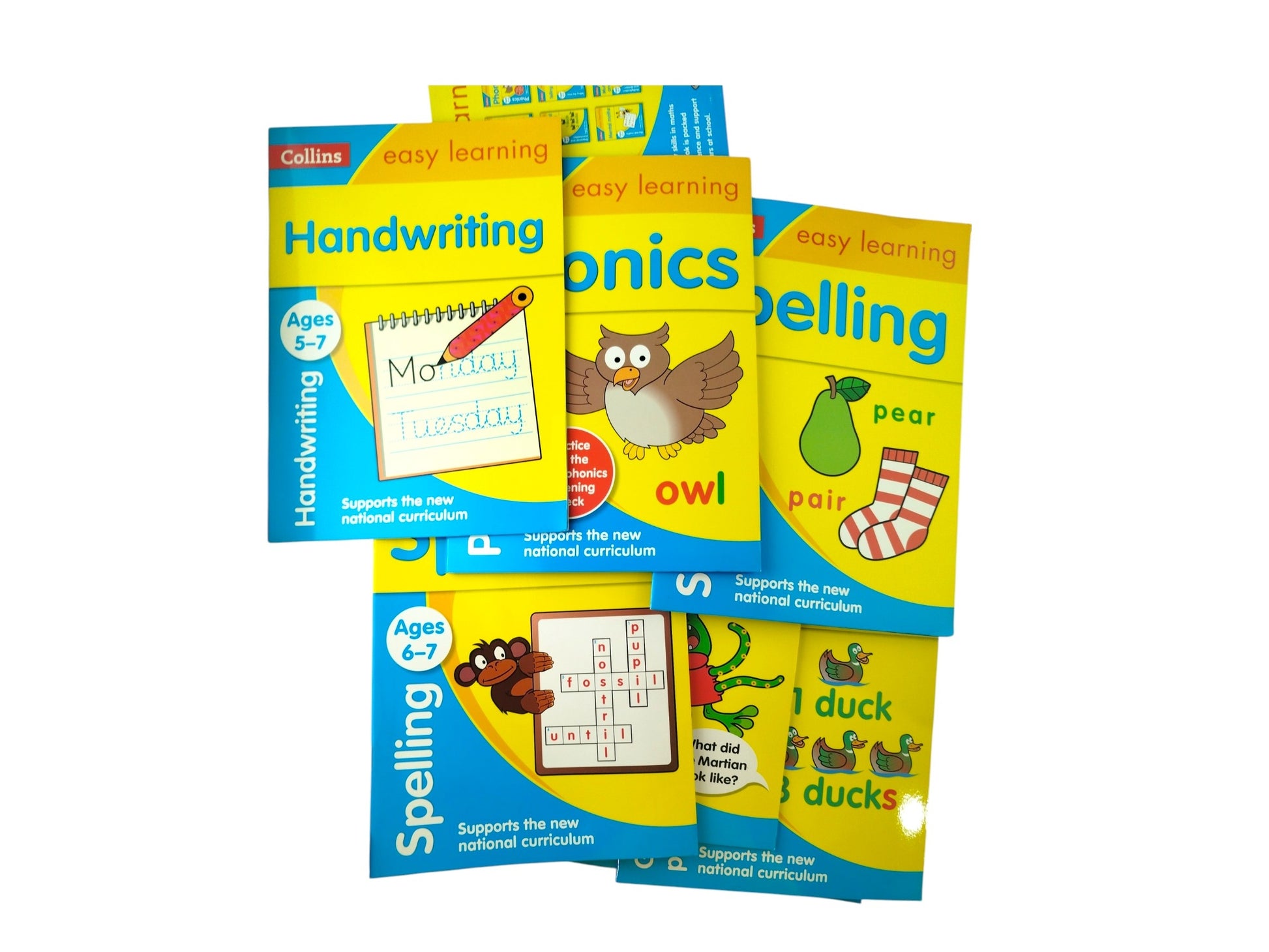 Collins Easy Learning Age 5-7 15 volumes by Varios