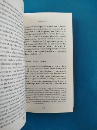 La Tercera Fase: Formas de saber que estamos perdiendo