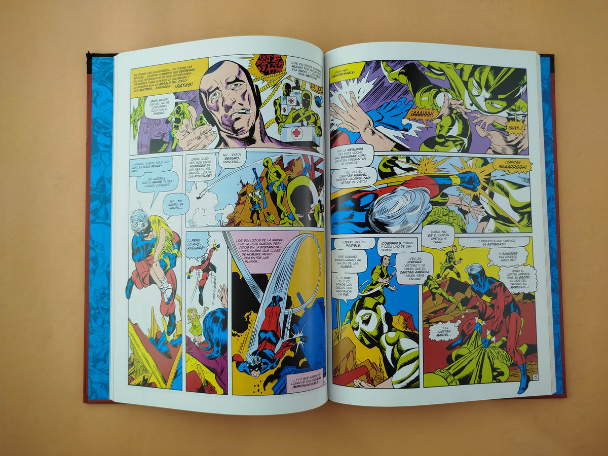Capitán Marvel Los héroes más poderosos de Marvel no. 10 by Roy Thomas