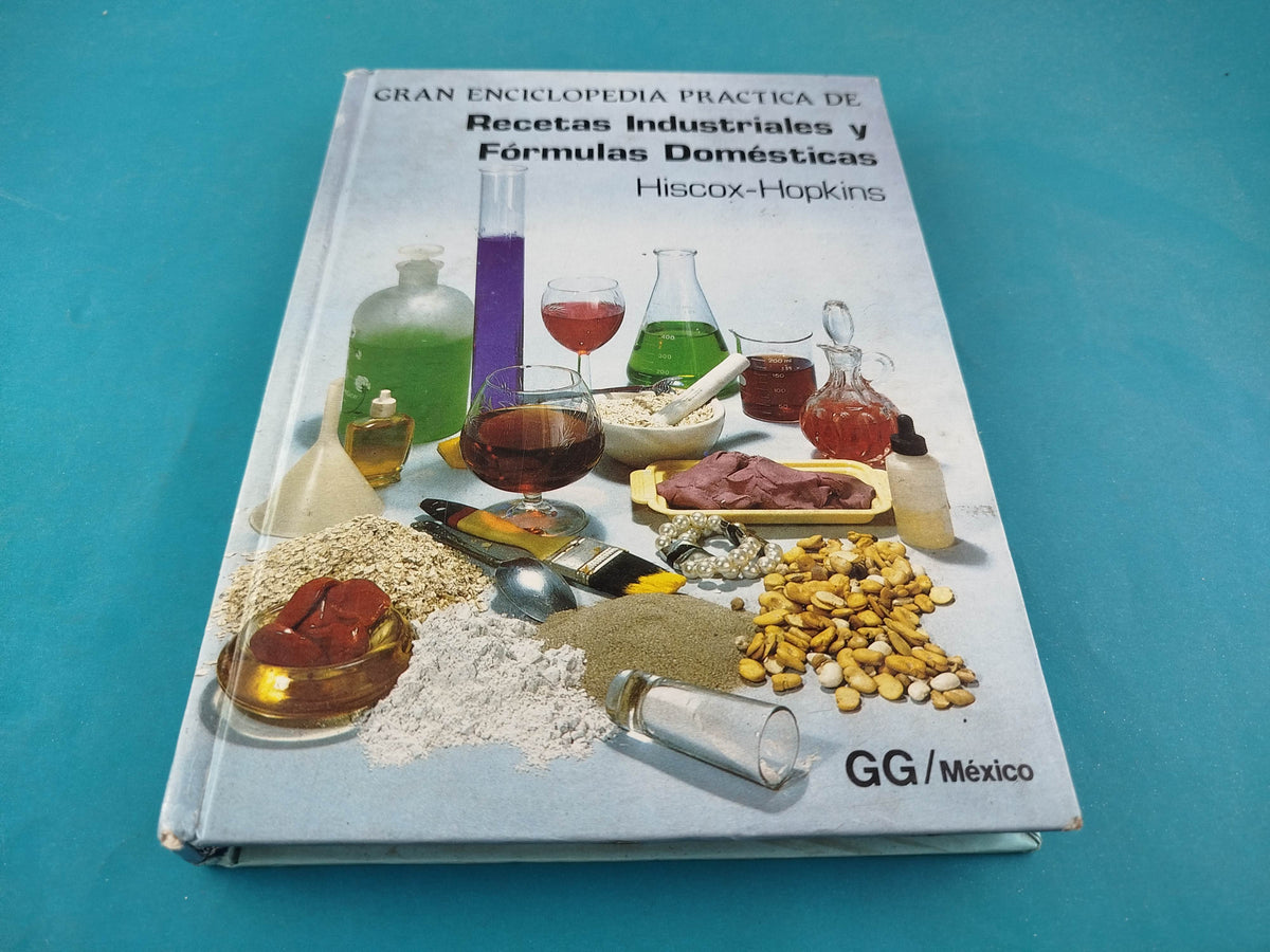 Gran enciclopedia practica de recetas industriales y formulas domesticas 5 tomos by Hiscox-Hopkins