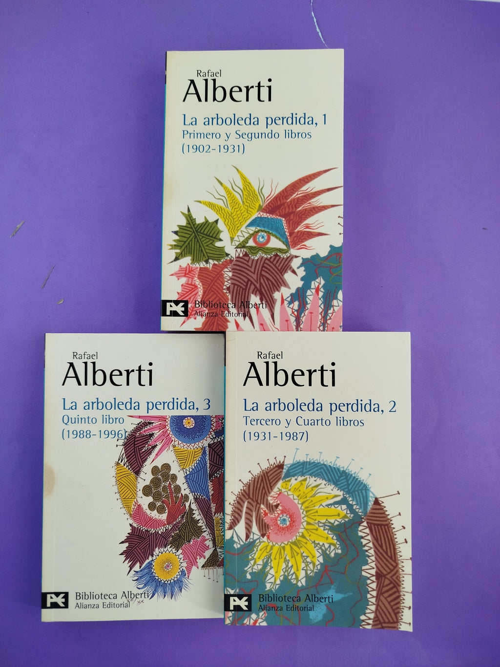 La arboleda perdida by Rafael Alberti