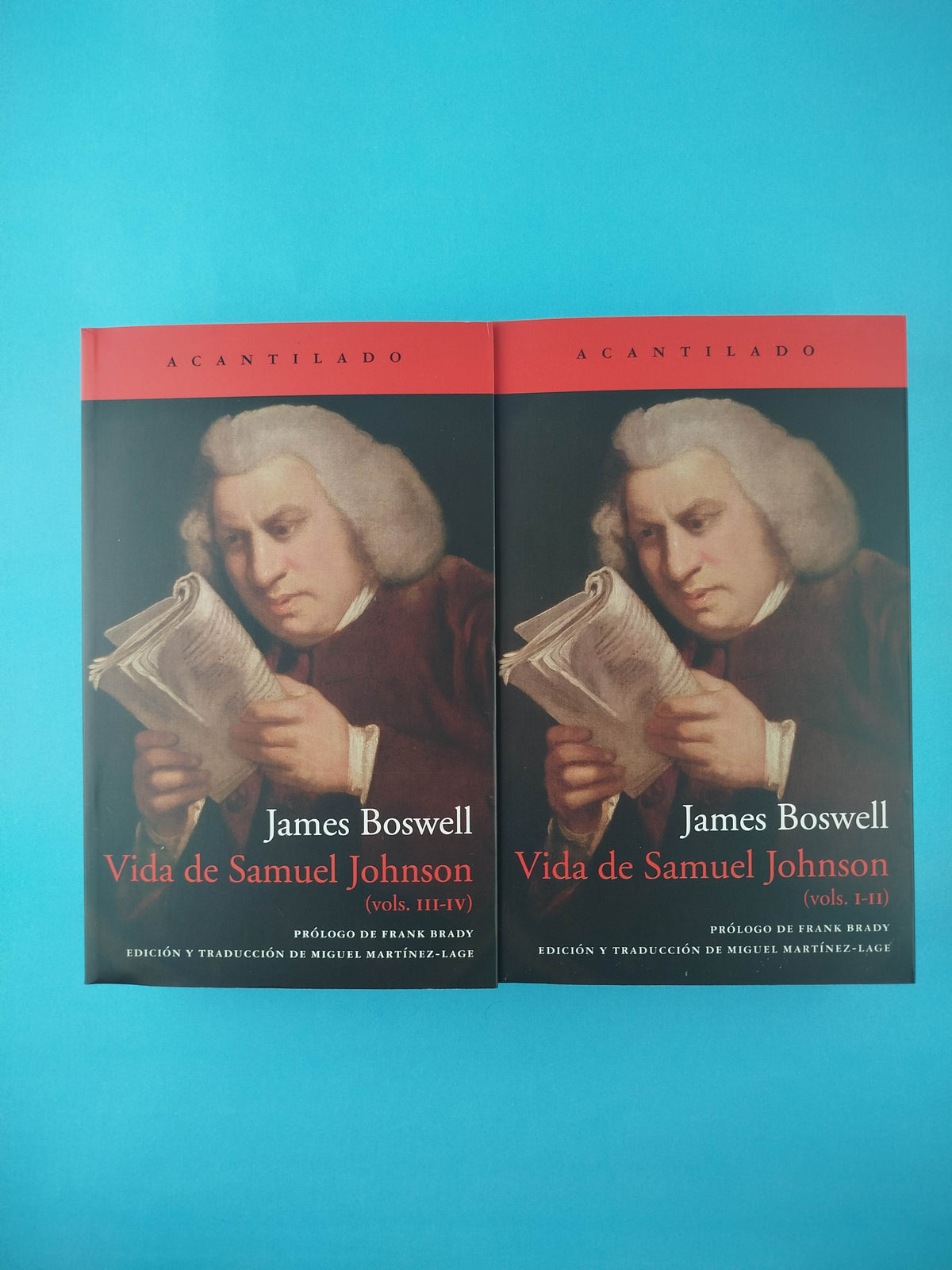 Vida de Samuel Johnson 2 Volúmenes (estuche) by James Boswell