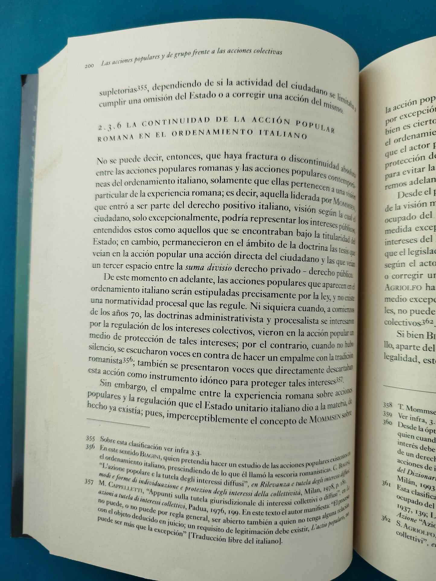 Las acciones populares y de grupo frente a las acciones colectivas