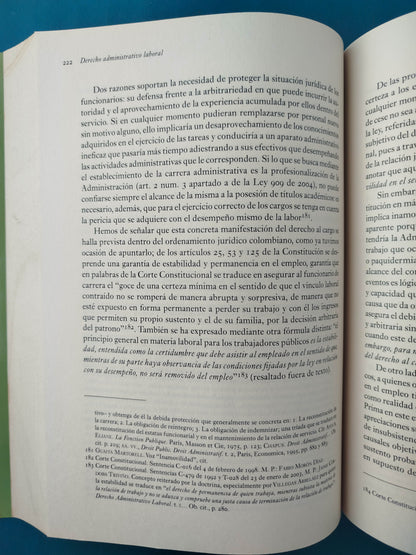 Derecho administrativo laboral