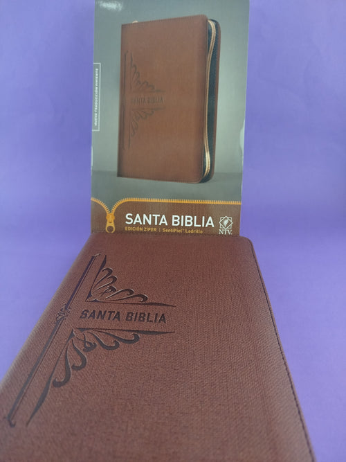 Biblia ntv tipo agenda ladrillo zíper by Nueva Traducción Viviente