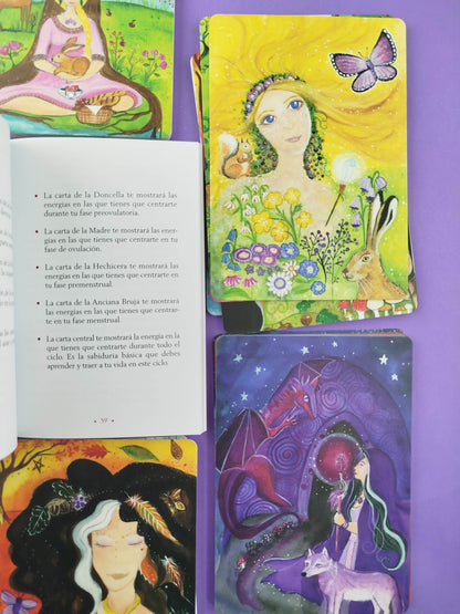 Oráculo de la Luna Roja Mensajes de lo sagrado femenino que hay en ti