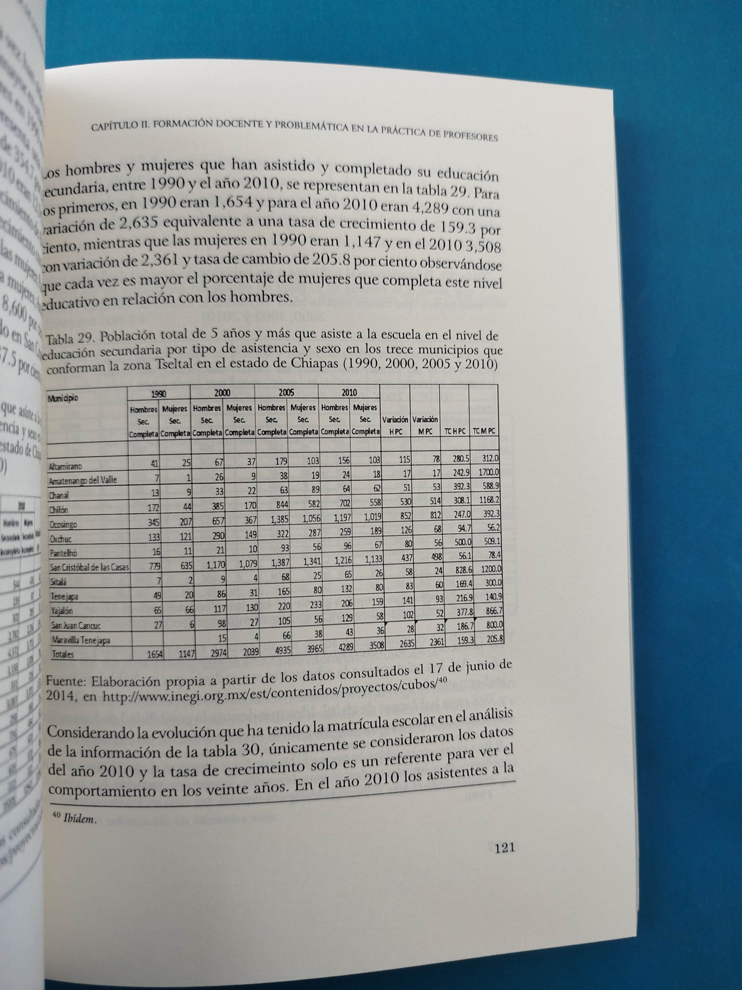 Formación Docente y Problemática en la Práctica de los Profesores de las Comunidades Indígenas