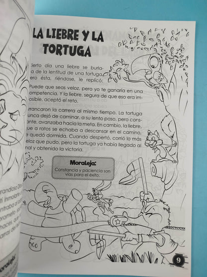Fábulas para colorear vol 2 by Mario Ignacio Galvis