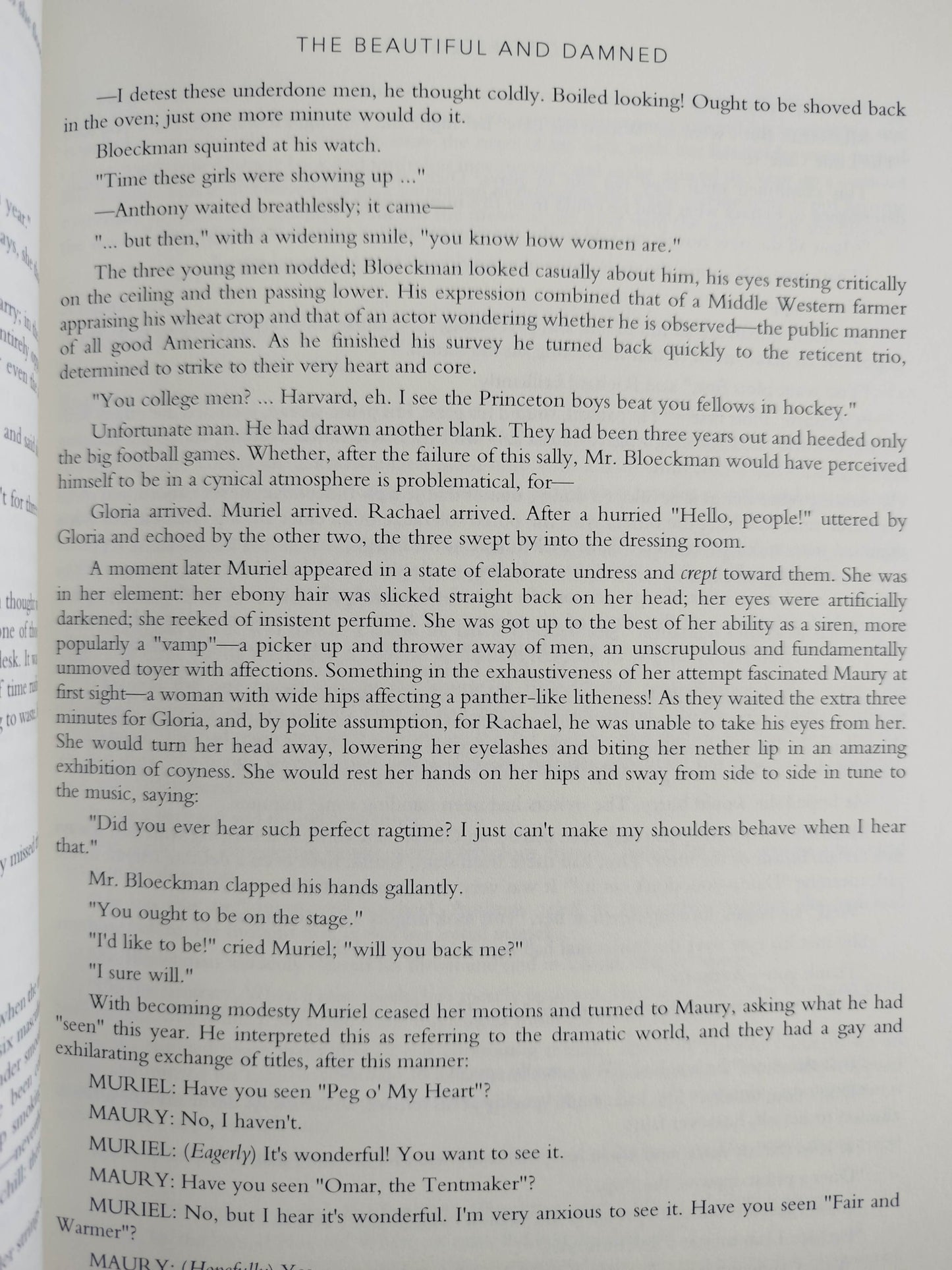 The beautiful and damned by F.scott fitzgerald