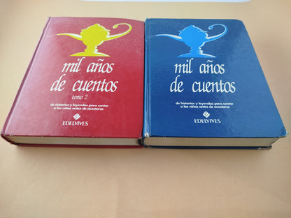 Mil años de cuentos 2 tomos